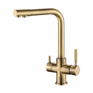 WL Premium - 3 Wege Armatur Gold