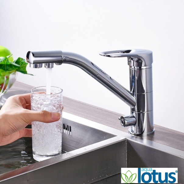 Drei-Wege-Wasserhahn 3-in-1 Chrom – Modell 1321
