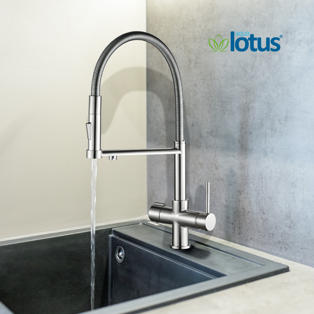Drei-Wege-Wasserhahn 3-in-1 ausziehbar – Modell 2002 – Bild 2