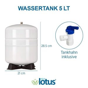 Wassertank Metall für Osmoseanlagen