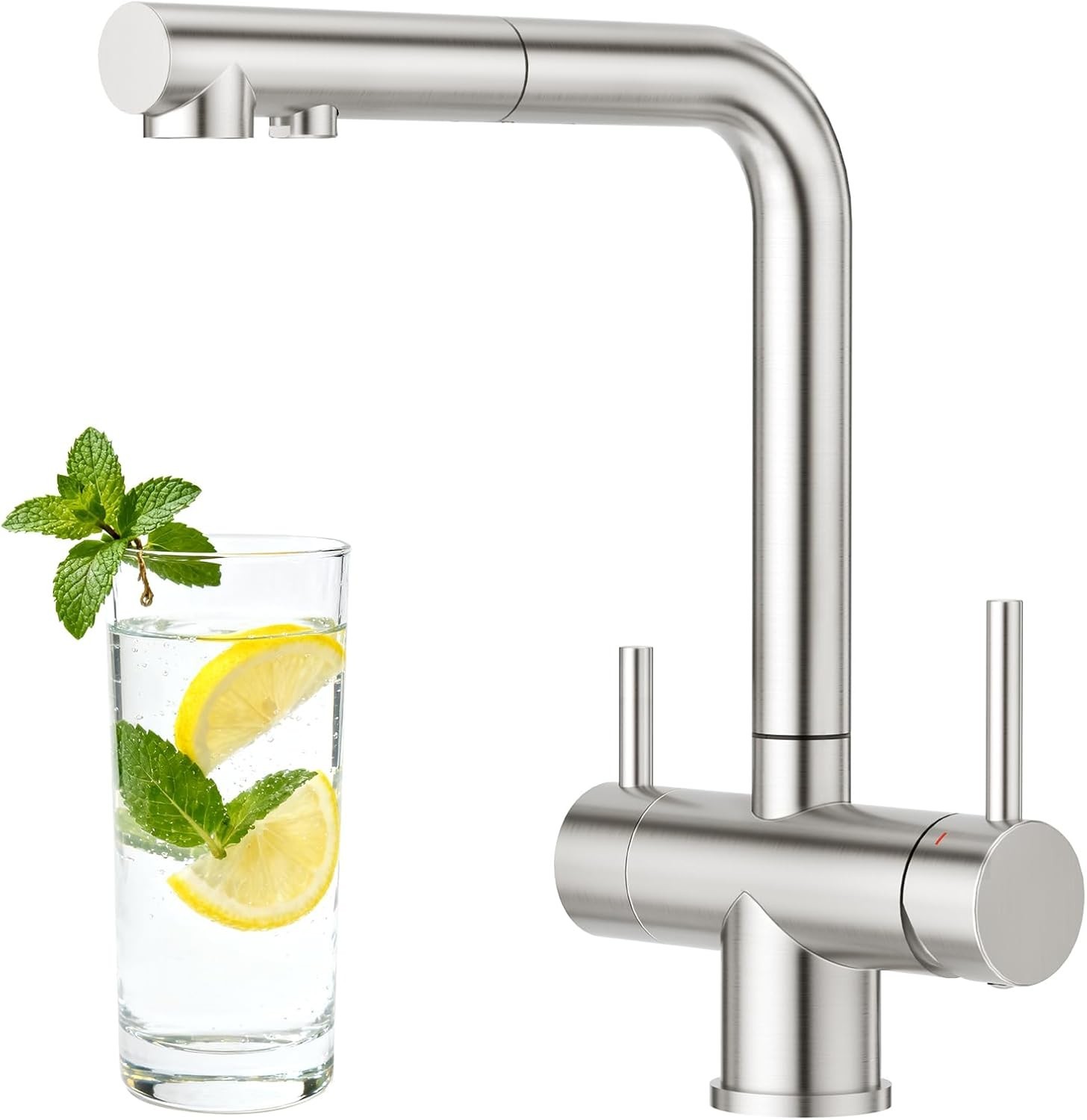 Drei-Wege-Wasserhahn 3-in-1 ausziehbar – Modell 109362