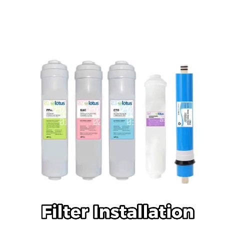 Vorfilter-Set 12" Quick 3-teilig (Sediment + GAC + CTO)